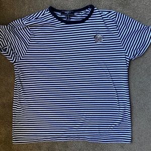 Forever21 Men striped t-shirt size XL with puppy